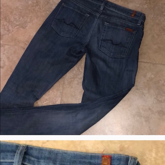 EUC SIZE 28.... 7 for all mankind Roxanne - Picture 5 of 5